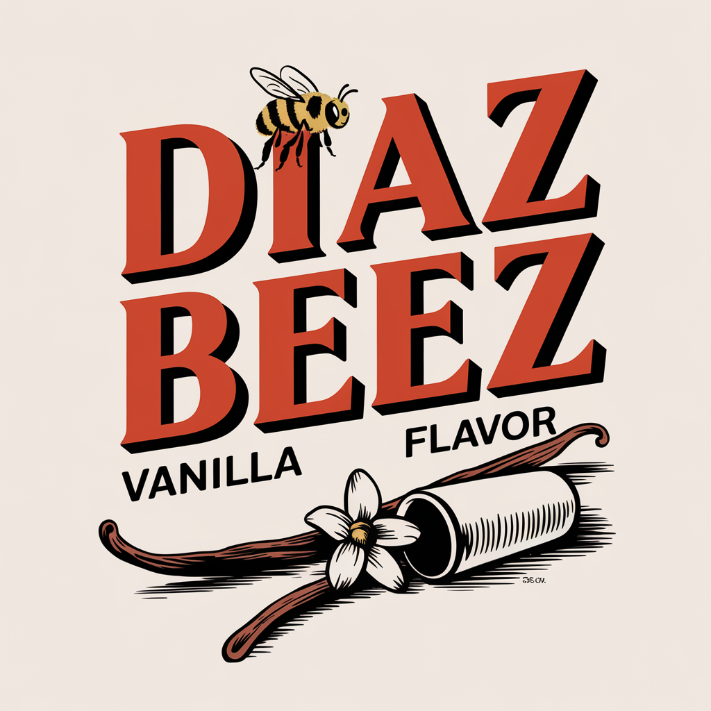 Vanilla Flavored Beeswax Lip Balm - Diaz Beez