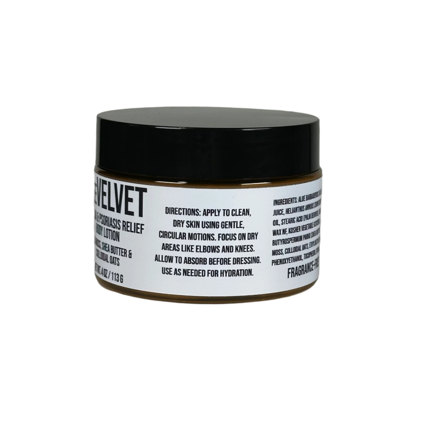 BeeVELVET Eczema & Psoriasis Relief Body Lotion 4oz