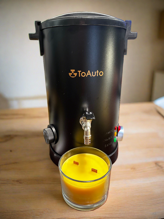 Exploring the ToAuto 5L Wax Melter for Beeswax Candle Crafting at Diaz Beez