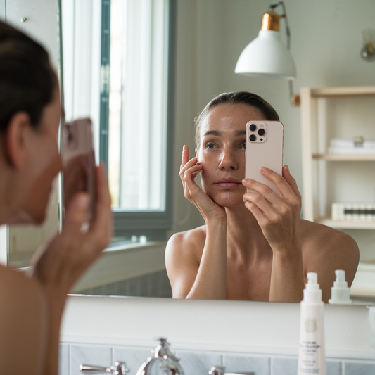 How to Take the Perfect Before & After Selfie for Diaz Beez Product Testing