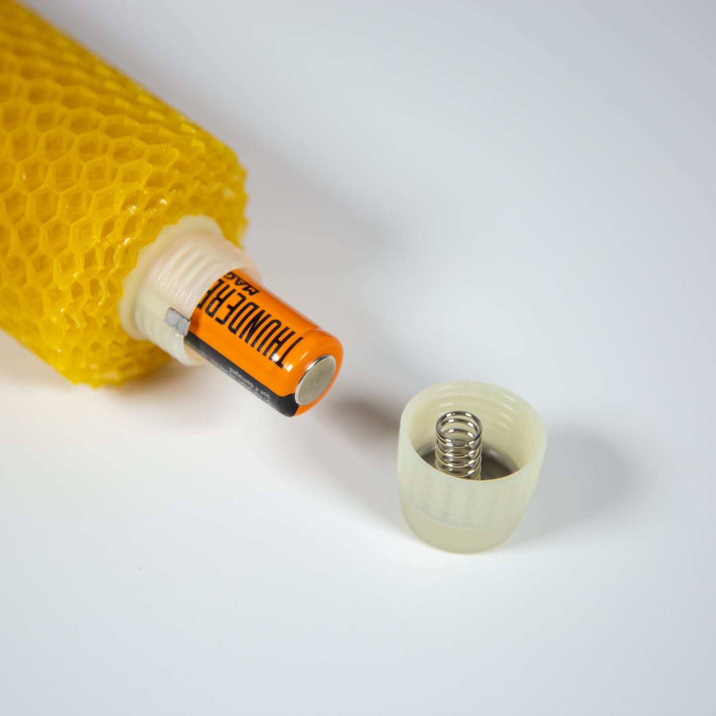 LED Beeswax Flameless Candle (Battery Operated)