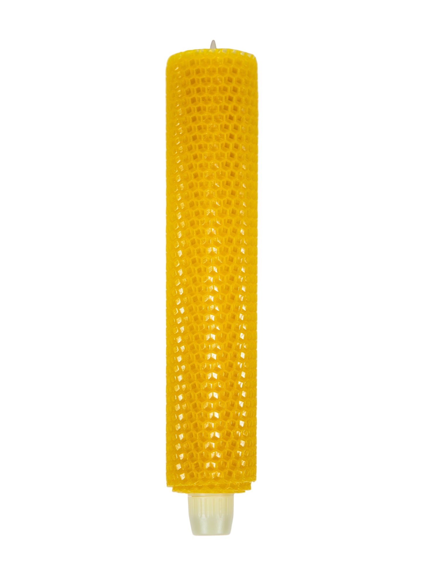 LED Beeswax Flameless Candle (Battery Operated)