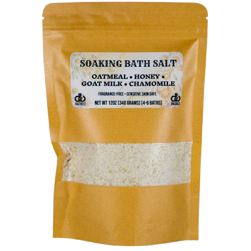 Soaking Bath Salt - Oatmeal Goat Milk Honey Chamomile