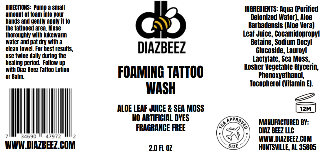 Foaming Tattoo Wash