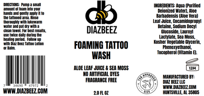 Foaming Tattoo Wash
