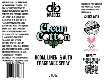 Clean Cotton Room, Linen, & Auto Fragrance Spray